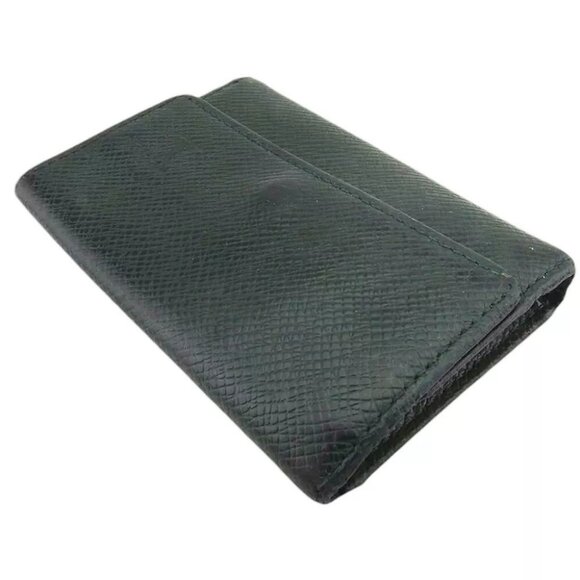 LOUIS VUITTON Key Case Taiga Epicea () Taiga Leather Authentic Used - Picture 9 of 10